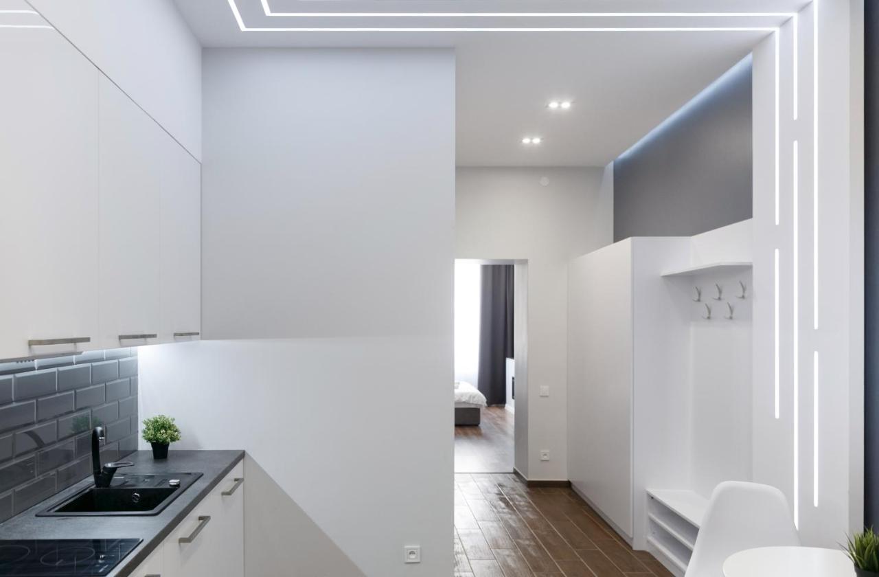 Exciting Apartment Lviv Fireplace Exteriér fotografie